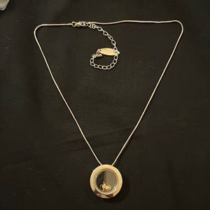 Locket necklace with Disney Jasmine charm inside